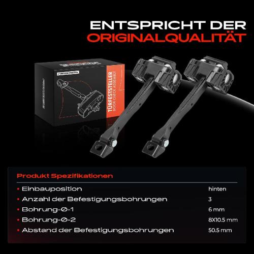 2x Türfeststeller Türfangband Türstopper für Audi Q2 GAB GAG 1.4L 1.6L 2.0L Bj ab 2016 Bild 2x Türfeststeller Türfangband Türstopper für Audi Q2 GAB GAG 1.4L 1.6L 2.0L Bj ab 2016