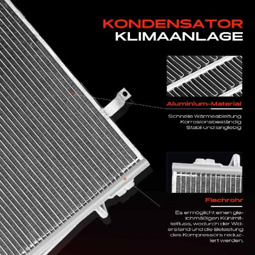 Frankberg 1x Kondensator Klimaanlage für Mazda 6 Hatchback Kombi GH 1.8L 2.2L 2.5L Bild Frankberg 1x Kondensator Klimaanlage für Mazda 6 Hatchback Kombi GH 1.8L 2.2L 2.5L