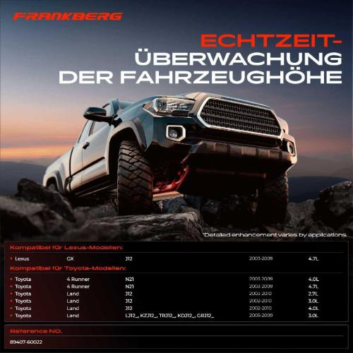 1x Höhensensor Niveauregulierung Hinten Rechts für Lexus Toyota 4 Runner Land Cruiser Bild 1x Höhensensor Niveauregulierung Hinten Rechts für Lexus Toyota 4 Runner Land Cruiser