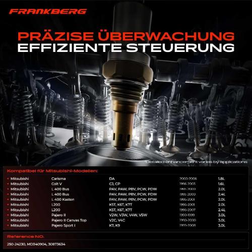 1x Lambdasonde Regelsonde Vor Katalysator für Mitsubishi Carisma DA Colt V Pajero II 3.0L Bild 1x Lambdasonde Regelsonde Vor Katalysator für Mitsubishi Carisma DA Colt V Pajero II 3.0L