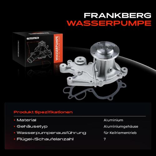 1x Wasserpumpe Kühlwasserpumpe für Suzuki Baleno EG Swift I II AA EA Wagon R EM MM Subaru 1.0L 1.3L Bild 1x Wasserpumpe Kühlwasserpumpe für Suzuki Baleno EG Swift I II AA EA Wagon R EM MM Subaru 1.0L 1.3L