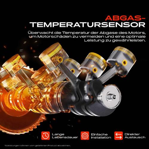 1x Abgastemperatursensor für Fiat Doblo Alfa Romeo Giulia Bild 1x Abgastemperatursensor für Fiat Doblo Alfa Romeo Giulia