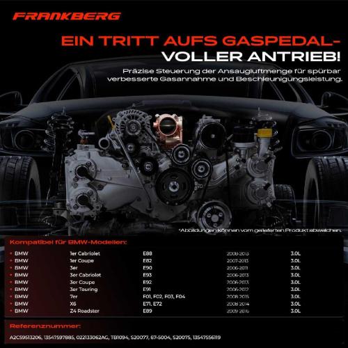 1x Drosselklappe Drosselklappenstutzen für BMW E82 E88 E89 E90 E91 E92 E93 E71 F01 Bild 1x Drosselklappe Drosselklappenstutzen für BMW E82 E88 E89 E90 E91 E92 E93 E71 F01