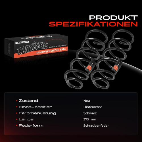 2x Fahrwerksfeder Hinterachse für Mazda CX-5 GH KE 2.0L 2.2L 2011-2017 Bild 2x Fahrwerksfeder Hinterachse für Mazda CX-5 GH KE 2.0L 2.2L 2011-2017