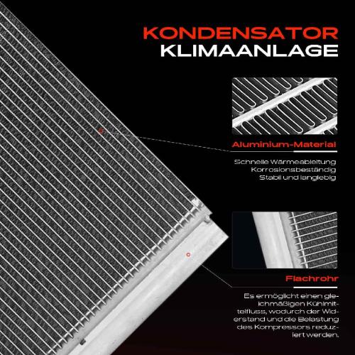 Frankberg 1x Kondensator Klimaanlage für Fiat Punto Kasten 188 1.2L 2003-2012 Bild Frankberg 1x Kondensator Klimaanlage für Fiat Punto Kasten 188 1.2L 2003-2012