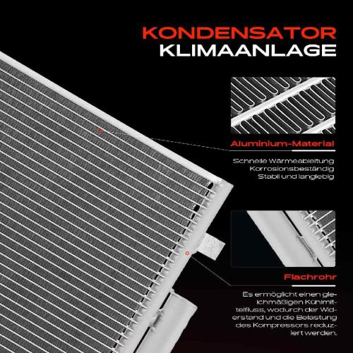 Frankberg 1x Kondensator Klimaanlage für Renault Fluence L30 Z.E. 2012-2024 Bild Frankberg 1x Kondensator Klimaanlage für Renault Fluence L30 Z.E. 2012-2024