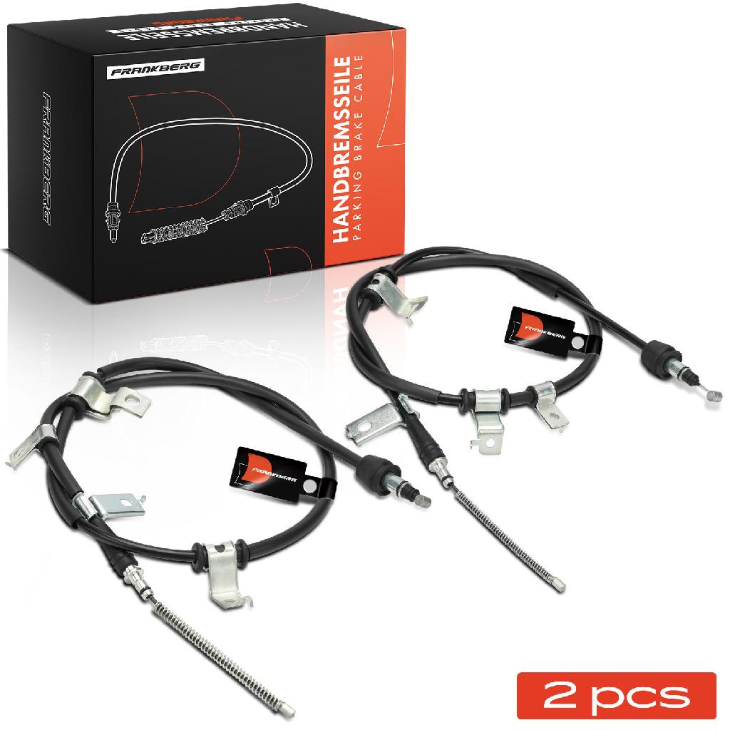 2x Seilzug Feststellbremse Hinterachse beidseitig für Hyundai Getz TB 1.1L 1.3L 1.4L 2002-2009