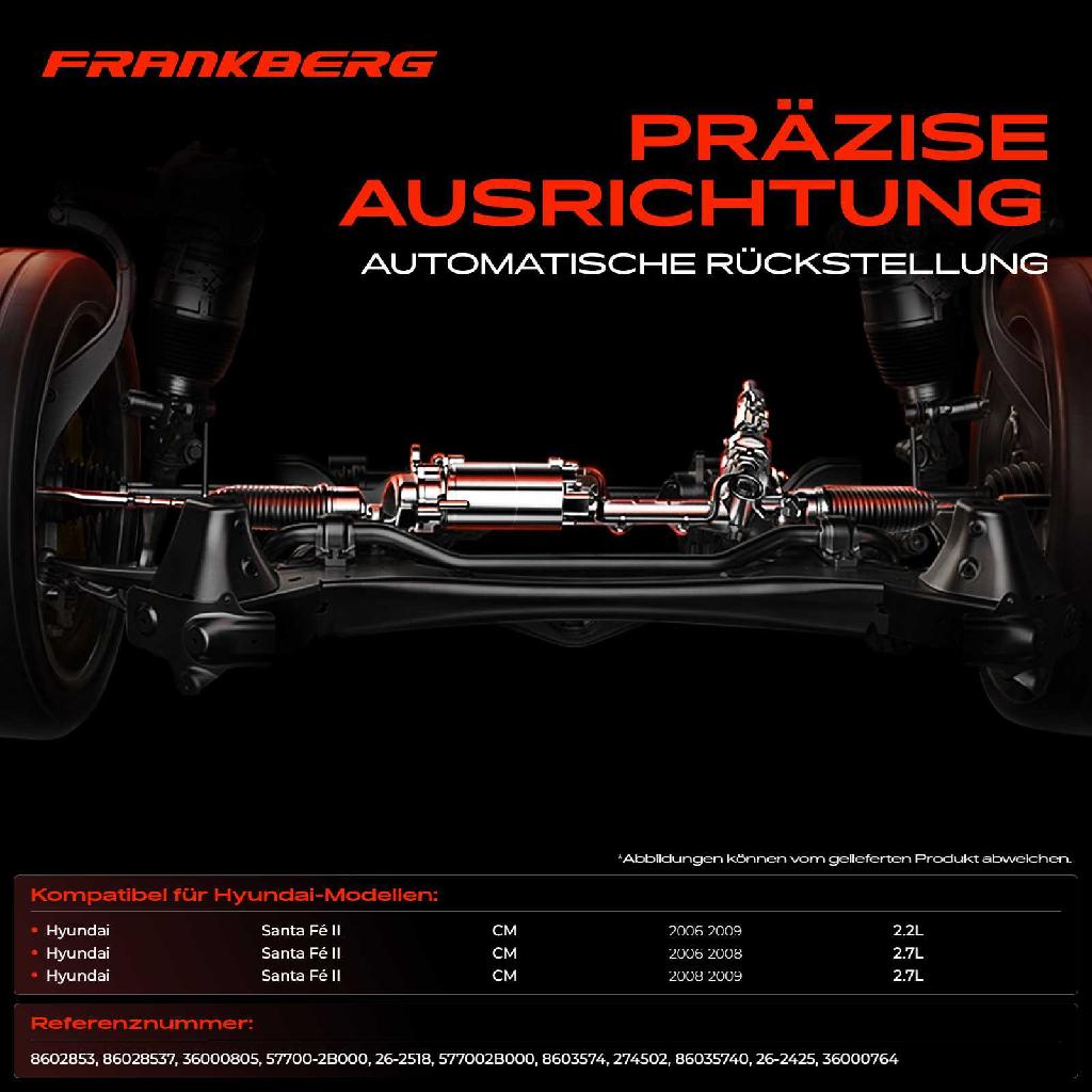 1x Lenkgetriebe Servolenkgetriebe für Hyundai Santa Fé II CM