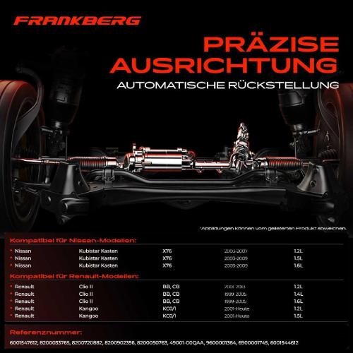 1x Lenkgetriebe Servolenkgetriebe für Renault Clio II Kangoo Thalia Nissan Kubistar Bild 1x Lenkgetriebe Servolenkgetriebe für Renault Clio II Kangoo Thalia Nissan Kubistar