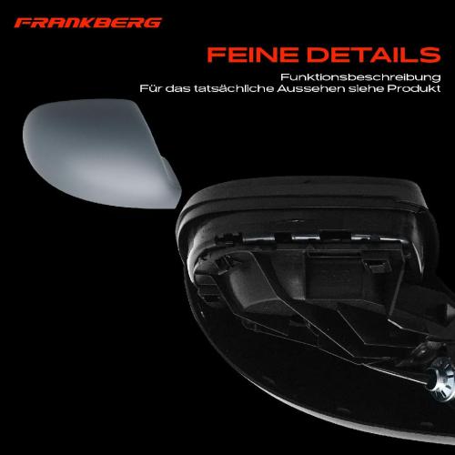 Frankberg 1x Außenspiegel Rechts für VW Amarok 2H S1B S6B S7 2.0L 2010-2022 Bild Frankberg 1x Außenspiegel Rechts für VW Amarok 2H S1B S6B S7 2.0L 2010-2022