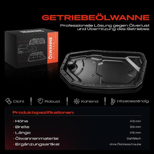 1x Ölwanne Getriebeölwanne für Audi A4 8EC A4 Avant 8ED A6 4F2 A6 Avant 4F5 A8 4E Bild 1x Ölwanne Getriebeölwanne für Audi A4 8EC A4 Avant 8ED A6 4F2 A6 Avant 4F5 A8 4E