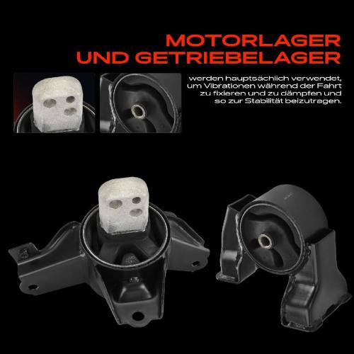 2x Motorlager Getriebelagerlager Links für Hyundai Elantra HD 2.0L Bild 2x Motorlager Getriebelagerlager Links für Hyundai Elantra HD 2.0L