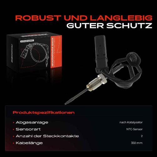 Frankberg 1x Abgastemperatursensor für Citroën Jumpy Fiat Peugeot Expert 1.6L Bild Frankberg 1x Abgastemperatursensor für Citroën Jumpy Fiat Peugeot Expert 1.6L