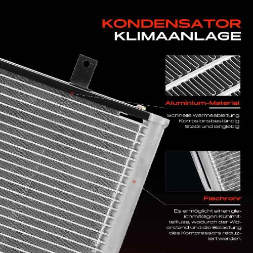 Frankberg 1x Kondensator Klimaanlage für BMW 5er 5er Touring E34 7er E32 Bild Frankberg 1x Kondensator Klimaanlage für BMW 5er 5er Touring E34 7er E32