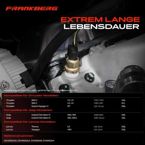 1x Öldruckschalter für Chrysler 300C Fiat Freemont Jeep Grand Cherokee Lancia Thema Bild 1x Öldruckschalter für Chrysler 300C Fiat Freemont Jeep Grand Cherokee Lancia Thema