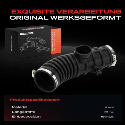 1x Ansaugschlauch, Luftfilter für Chevrolet Epica KL1 Evanda 2.0L 2005-2006 Bild 1x Ansaugschlauch, Luftfilter für Chevrolet Epica KL1 Evanda 2.0L 2005-2006