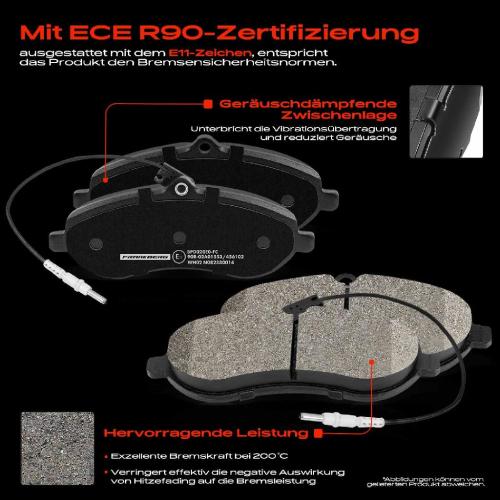 Frankberg 4x Bremsbeläge Vorderachse für Citroën Jumpy Kasten Pritsche/Fahrgestell Fiat Scudo Bus Peugeot Toyota Bild Frankberg 4x Bremsbeläge Vorderachse für Citroën Jumpy Kasten Pritsche/Fahrgestell Fiat Scudo Bus Peugeot Toyota