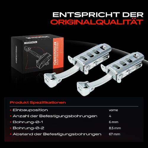 2x Türfeststeller Türfangband Türstopper für Mercedes-Benz Sprinter 3,5-T Bus Kasten B906 Bild 2x Türfeststeller Türfangband Türstopper für Mercedes-Benz Sprinter 3,5-T Bus Kasten B906