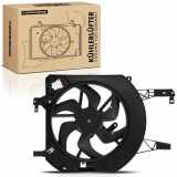 Frankberg 1x Motorkühller Einfachlüfter mit Kühlerlüfterrahmen Opel Vivaro A Nissan Primastar Renault