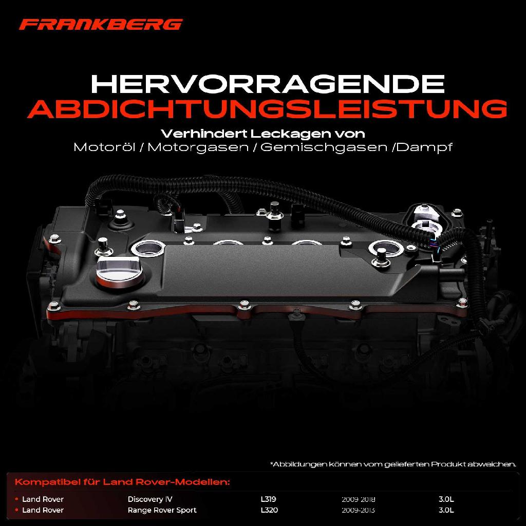 2x Ventildeckel Zylinderkopfhaube für Land Rover Discovery IV Range Rover Sport 3.0L