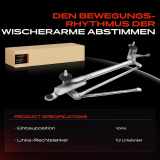 1x Wischergestänge Vorne für Nissan X-Trail T31 2.0L 2.5L 2007-2014