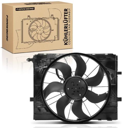 Frankberg 1x Motorkühller Einfachlüfter mit Kühlerlüfterrahmen Mercedes-Benz C257 W213 A238 W205 S205 S213 Bild Frankberg 1x Motorkühller Einfachlüfter mit Kühlerlüfterrahmen Mercedes-Benz C257 W213 A238 W205 S205 S213