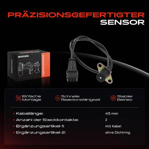 1x Kurbelwellensensor Impulsgeber für Fiat Croma Regata Uno Lancia Delta I Prisma Bild 1x Kurbelwellensensor Impulsgeber für Fiat Croma Regata Uno Lancia Delta I Prisma