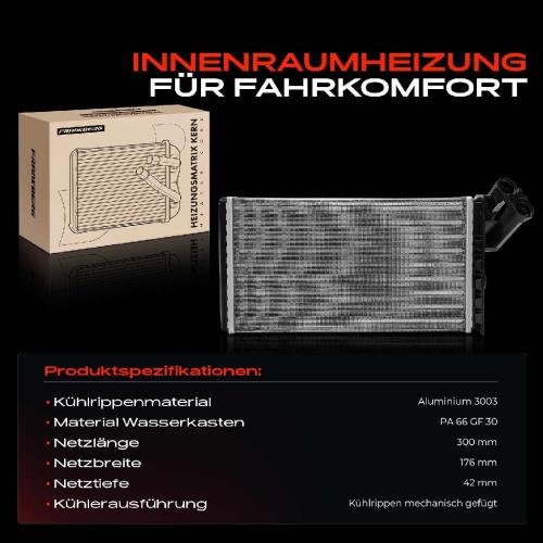 1x Wärmetauscher Innenraumheizung für Peugeot 806 Citroën Jumpy Fiat Scudo Lancia Bild 1x Wärmetauscher Innenraumheizung für Peugeot 806 Citroën Jumpy Fiat Scudo Lancia