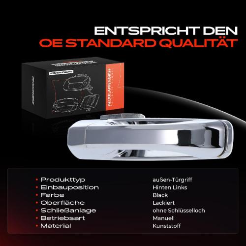 1x Türgriff Hinten Links außen für Citroën Xsara Break Coupe Kasten/Kombi Kasten/Schrägheck Bild 1x Türgriff Hinten Links außen für Citroën Xsara Break Coupe Kasten/Kombi Kasten/Schrägheck