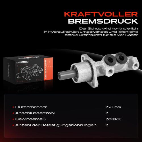 1x Hauptbremszylinder Bremszylinder für Renault Megane I BA0/1 EA0/1 DA0/1 LA0/1 Scénic I Bild 1x Hauptbremszylinder Bremszylinder für Renault Megane I BA0/1 EA0/1 DA0/1 LA0/1 Scénic I