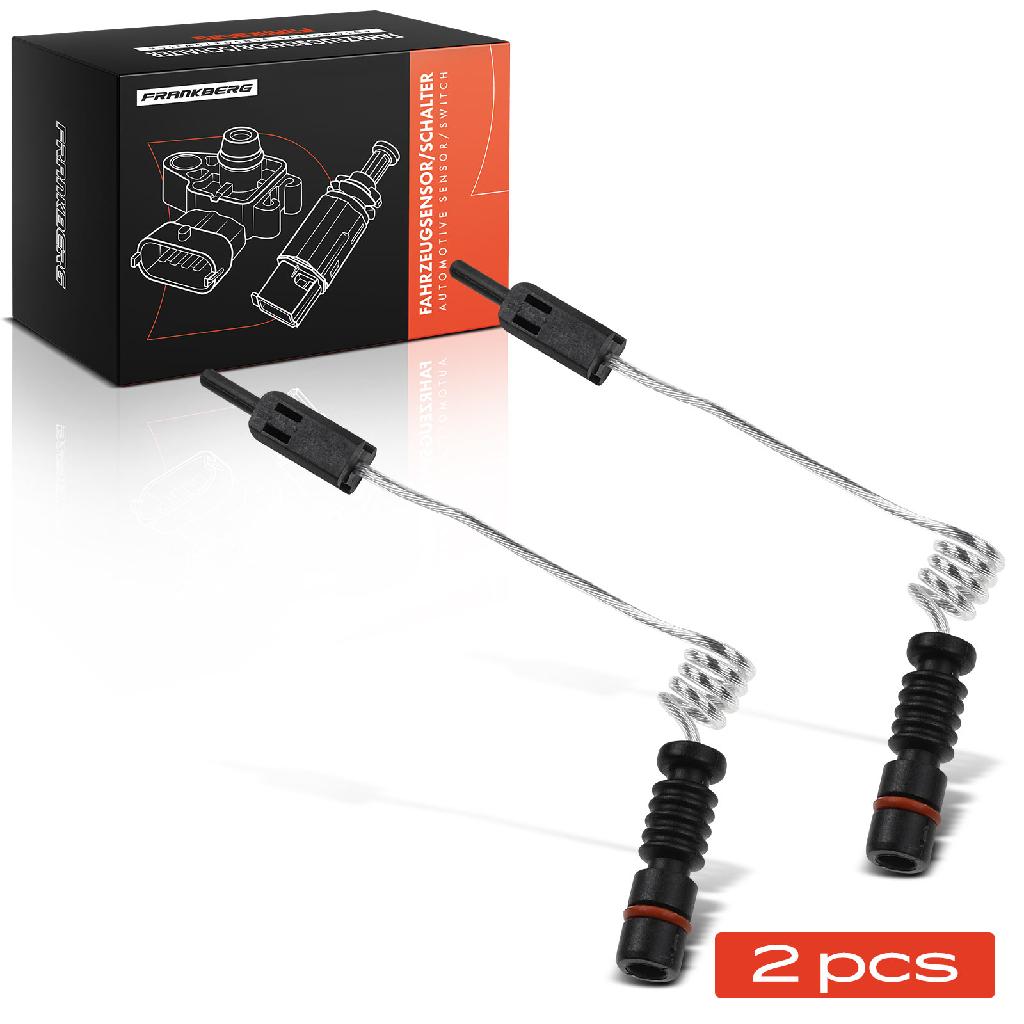 Frankberg 2x Warnkontakt Bremsbelagverschleiß Vorderachse oder Hinterachse für VW LT 28-46 II Pritsche/Fahrgestell