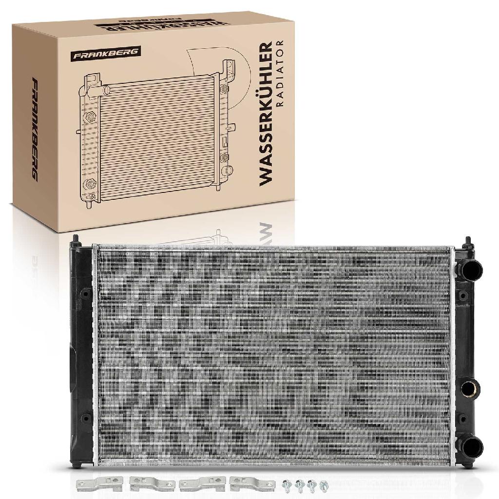 Frankberg 1x Kühler Wasserkühler Motorkühler für VW Caddy II Polo Seat Cordoba Inca 6K1 6K9