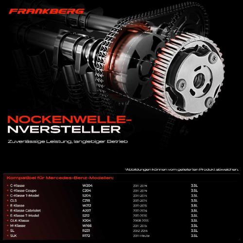 2x Nockenwellenversteller für Mercedes-Benz W204 W221 W212 166 R172 Bild 2x Nockenwellenversteller für Mercedes-Benz W204 W221 W212 166 R172