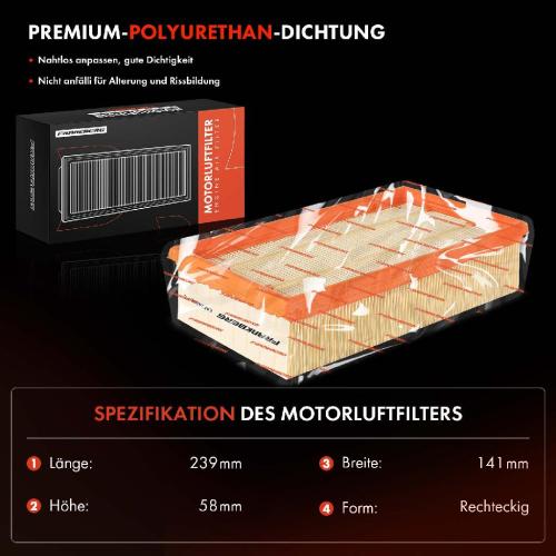 1x Luftfilter Filtereinsatz für Nissan Micra III Note 1.5 Renault Clio 1.2 1.4 Modus 1.5 Bild 1x Luftfilter Filtereinsatz für Nissan Micra III Note 1.5 Renault Clio 1.2 1.4 Modus 1.5