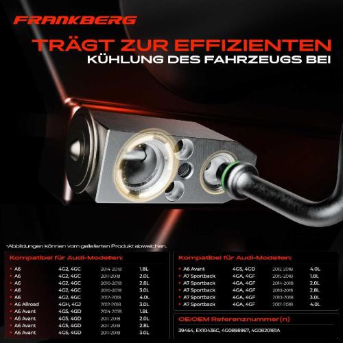 1x Expansionsventil Klimaanlage für Audi A6 4G2 4GC 4GH 4G5 4GD A7 Sportback 4GA Bild 1x Expansionsventil Klimaanlage für Audi A6 4G2 4GC 4GH 4G5 4GD A7 Sportback 4GA