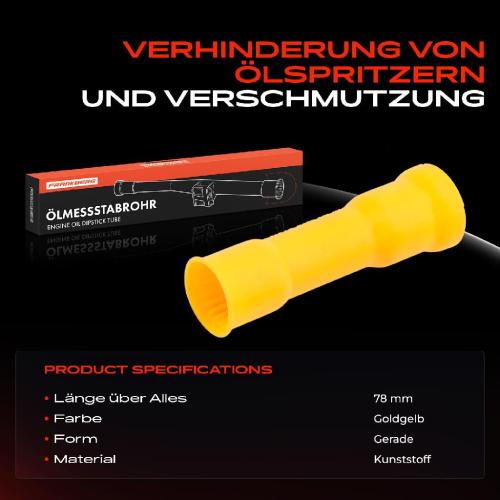 Frankberg 1x Trichter Ölpeilstab für VW Polo Audi A4 A6 Seat Ibiza III Skoda Fabia I Bild Frankberg 1x Trichter Ölpeilstab für VW Polo Audi A4 A6 Seat Ibiza III Skoda Fabia I