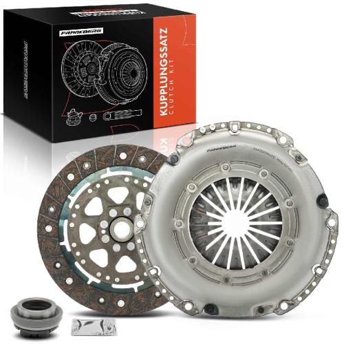Frankberg 1x Kupplungssatz für MINI Mini R56 Mini Cabriolet R57 Mini Clubman R55 Mini Coupe R58 Mini Roadster R59 1.6L Bild Frankberg 1x Kupplungssatz für MINI Mini R56 Mini Cabriolet R57 Mini Clubman R55 Mini Coupe R58 Mini Roadster R59 1.6L