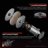 1x Sekundärluftpumpe für VW Golf V Polo EOS Audi A3 8P1 TT Roadster Seat Ibiza III