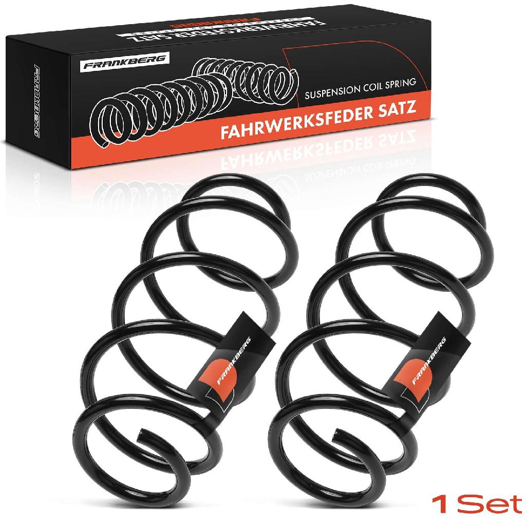 Frankberg 2x Fahrwerksfeder Vorderachse für Fiat Croma 194 Opel Zafira B A05 Volvo 740 745 1988-2015