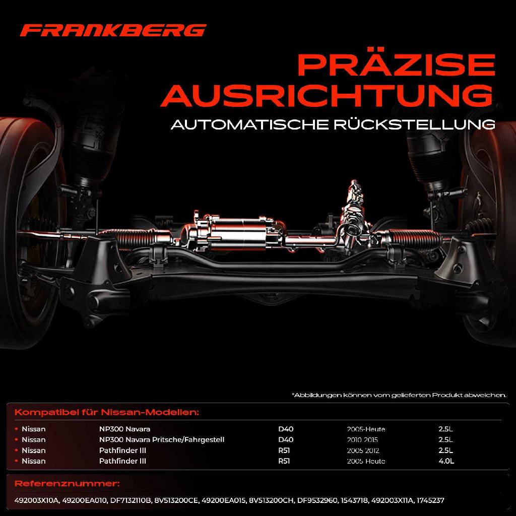 1x Lenkgetriebe Servolenkgetriebe für Nissan NP300 Navara D40 Pathfinder III 3 R51