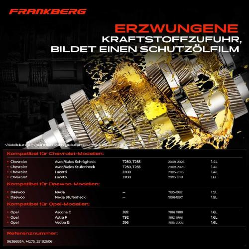 Frankberg 1x Ölpumpe für Chevrolet Lacetti J200 Daewoo Lanos KLAT Opel Corsa B Tigra Bild Frankberg 1x Ölpumpe für Chevrolet Lacetti J200 Daewoo Lanos KLAT Opel Corsa B Tigra