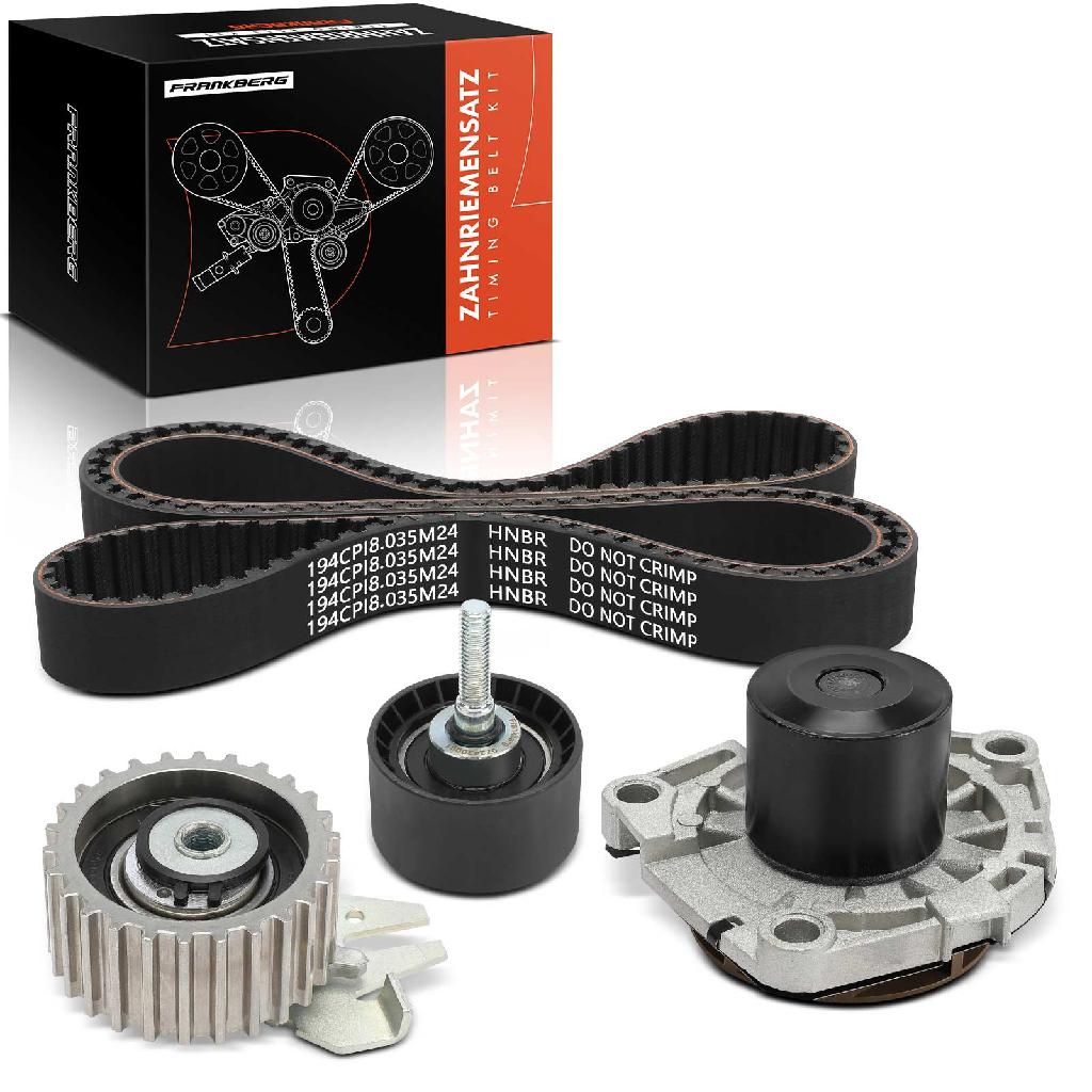 1x Zahnriemensatz Zahnriemen Wasserpumpe für Alfa Romeo Mito Fiat 500L Doblo Idea