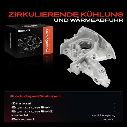 Frankberg 1x Ölpumpe für Renault Clio III BR0 CR0 Modus/Grand Modus Twingo II CN0 Bild Frankberg 1x Ölpumpe für Renault Clio III BR0 CR0 Modus/Grand Modus Twingo II CN0