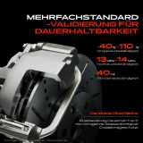 1x Bremssattel Hinterachse Links für BMW F40 F45 F44 F46 I01 F48 F39 MINI F56 F54 F60