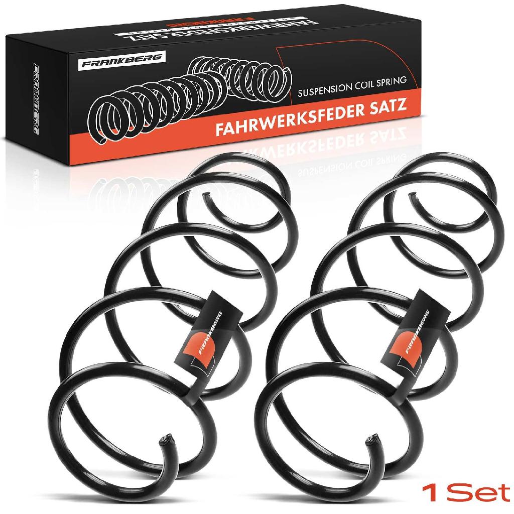 Frankberg 2x Fahrwerksfeder Vorderachse für Fiat Stilo 192 Stilo Multi Wagon 1.2L 1.4L 2002-2008