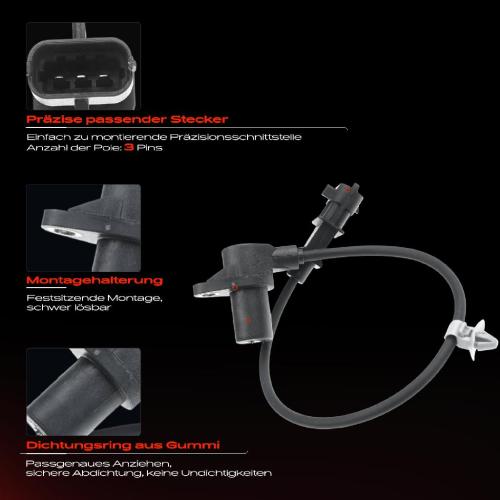 1x Kurbelwellensensor Impulsgeber für Hyundai i20 i30 Accent KIA Cee'D Rio Bild 1x Kurbelwellensensor Impulsgeber für Hyundai i20 i30 Accent KIA Cee'D Rio