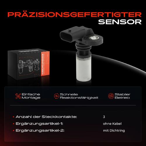 Frankberg 1x Kurbelwellensensor Impulsgeber für Mercedes-Benz W206 W213 W463 V167 V222 A217 Bild Frankberg 1x Kurbelwellensensor Impulsgeber für Mercedes-Benz W206 W213 W463 V167 V222 A217