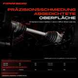 1x Antriebswelle Gelenksatz Vorderachse für Hyundai i10 PA Schrägheck KIA Picanto SA