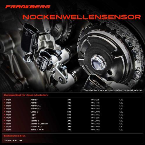 1x Nockenwellenposition Sensor für Opel Astra F 56 53 B T92 T98 F08 Corsa B Tigra Vectra B Bild 1x Nockenwellenposition Sensor für Opel Astra F 56 53 B T92 T98 F08 Corsa B Tigra Vectra B