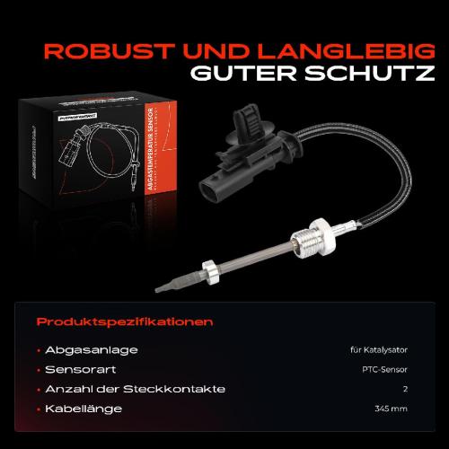 1x Abgastemperatursensor für Alfa Romeo Giulia 952 Stelvio 949 2.2L Bild 1x Abgastemperatursensor für Alfa Romeo Giulia 952 Stelvio 949 2.2L